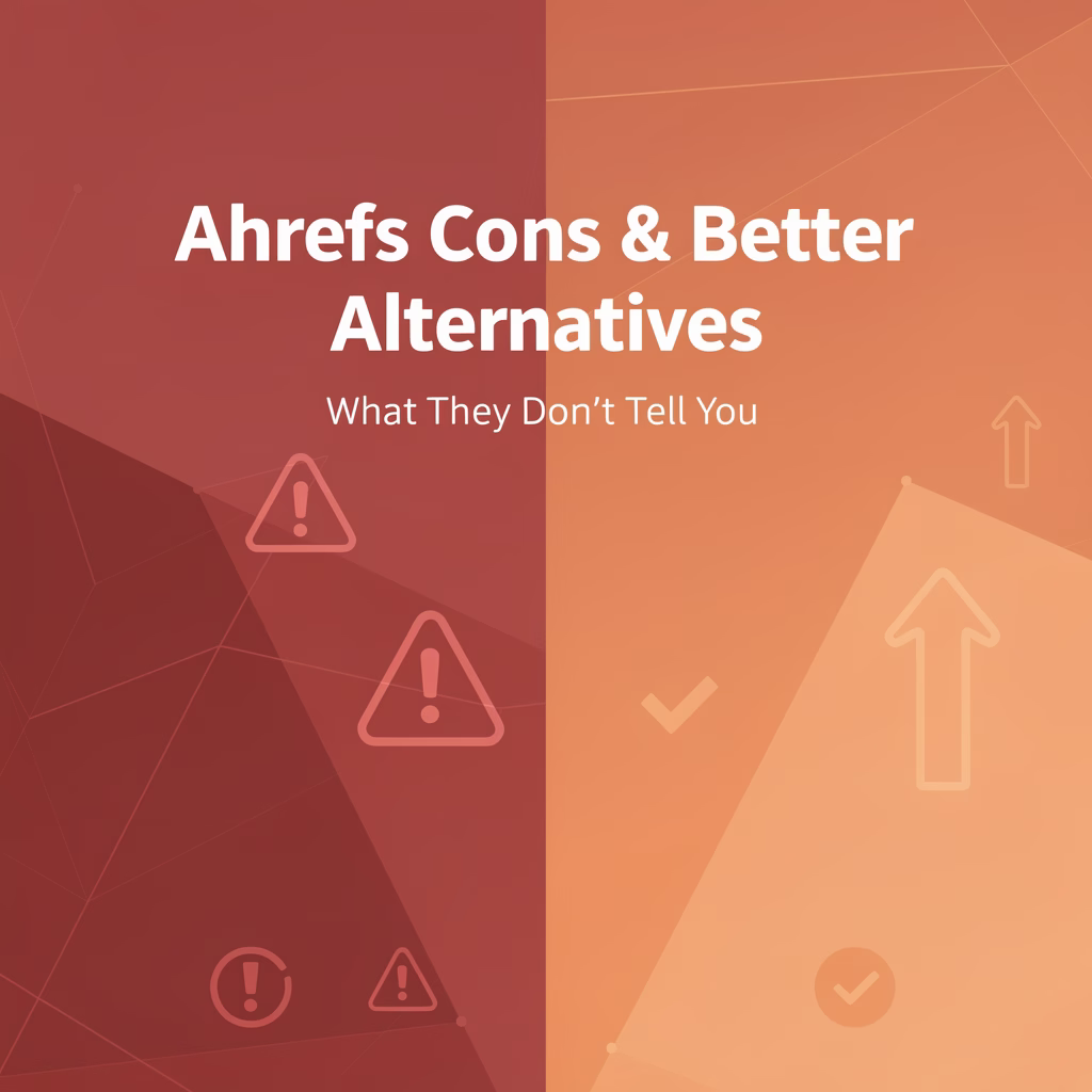 Ahrefs Cons and Better Alternatives